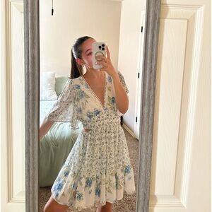 boutique brand floral dress